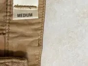 Vorschaubild 4 von Herren Stoffhose Basic Beige Gr. M Chino Baumwolle Elasthan