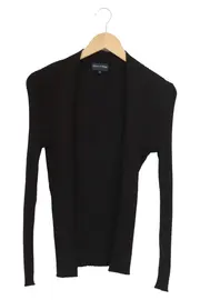 Vorschaubild 1 von MARC O POLO Damen Strickjacke Gr. 40/L Schwarz Rippstrick Elegant Cardigan