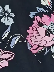 Vorschaubild 6 von Damen Bleistiftrock Gr. 38 Blumenmuster Mehrfarbig Modern