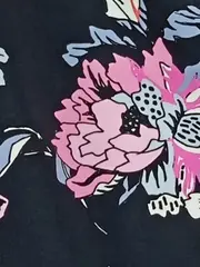 Vorschaubild 5 von Damen Bleistiftrock Gr. 38 Blumenmuster Mehrfarbig Modern