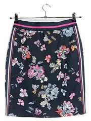 Vorschaubild 1 von Damen Bleistiftrock Gr. 38 Blumenmuster Mehrfarbig Modern