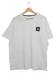 Vorschaubild 1 von Herren T-Shirt Weiß Logo Patch Sport Basic Gr. XXL