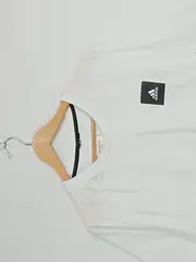 Vorschaubild 4 von Herren T-Shirt Weiß Logo Patch Sport Basic Gr. XXL