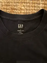 Vorschaubild 5 von Herren T-Shirt Gr. L Schwarz Logo Print Everyday Soft Crew