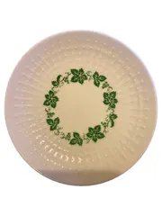Vorschaubild 1 von Lorenz Unterteller Porzellan Weiß Blumenmuster Klassisch 11 cm
