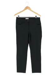 Vorschaubild 1 von Damen Stoffhose Schwarz Gr. M (38) Klassisch Elegant Business