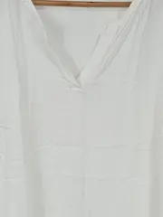 Vorschaubild 2 von Damen T-Shirt Gr. 38 M Weiß Casual Viskose