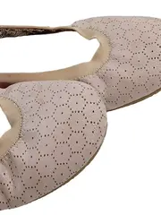 Vorschaubild 3 von Antistress Ballerinas Damen Gr. 39 Rosa Leder Lochmuster