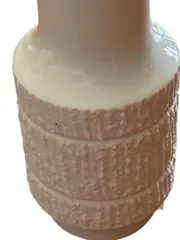 Vorschaubild 2 von Thomas Vase Keramik Beige Zylindrisch Modern 22cm Strukturmuster