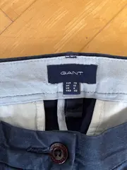 Vorschaubild 2 von Damen Chino Stoffhose Blau Gr. 38 M Baumwolle Casual