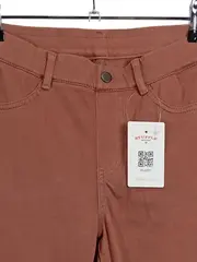Vorschaubild 2 von Damen Jeans Slim Fit Stretch Baumwolle Hose Braun Gr. 36