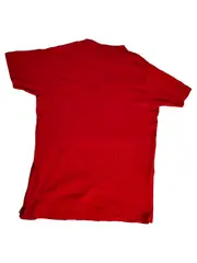 Vorschaubild 2 von Herren Sport T-Shirt Rot Gr. 48/M Baumwolle Logo