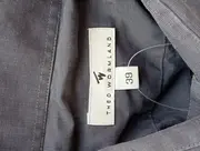 Vorschaubild 3 von THEO Business Hemd Herren Gr. 39/S Grau Klassisch Elegant Langarm