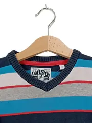 Vorschaubild 2 von Jungen Pullover Gr. 110 gestreift Mehrfarbig Baumwolle