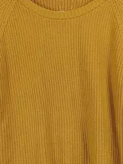 Vorschaubild 3 von EDC Damen Strickpullover Gelb Gr. 40;L Casual Rippstrick