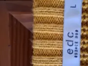 Vorschaubild 5 von EDC Damen Strickpullover Gelb Gr. 40;L Casual Rippstrick