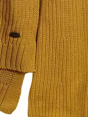 Vorschaubild 2 von EDC Damen Strickpullover Gelb Gr. 40;L Casual Rippstrick