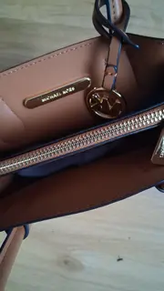 Vorschaubild 4 von Mercer Henkeltasche Damen Beige Braun MK Signature Logo Print