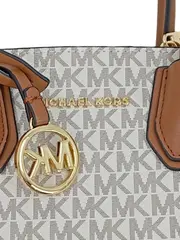 Vorschaubild 2 von Mercer Henkeltasche Damen Beige Braun MK Signature Logo Print
