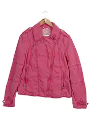 Vorschaubild 1 von Damen Leichte Jacke Gr. 40 Pink Casual Baumwolle Übergangsjacke