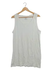 Vorschaubild 1 von Herren Unterhemd Tanktop Basic Baumwolle Weiß XXL