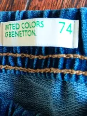 Vorschaubild 4 von Baby Jeans Jogginghose Gr. 74 Blau Bär