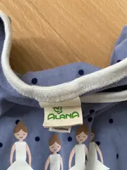 Vorschaubild 6 von Kinder Langarmshirt Gr. 98 Blau Punkte Mädchen Casual