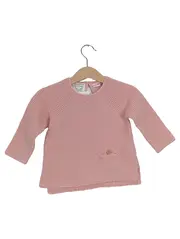 Vorschaubild 1 von Baby Mädchen Strickpullover Rosa Gr. 86 Casual Langarm