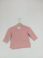 Vorschaubild 2 von Baby Mädchen Strickpullover Rosa Gr. 86 Casual Langarm