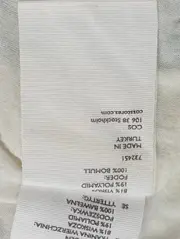 Vorschaubild 5 von Damen A-Linienrock Gr. 40/L Gestreift Schwarz Weiß Klassisch Elegant