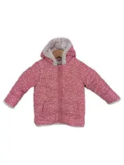 Vorschaubild 1 von Mädchen Steppjacke Gr. 86 Rosa Casual Kapuze