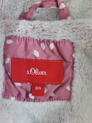 Vorschaubild 4 von Mädchen Steppjacke Gr. 86 Rosa Casual Kapuze