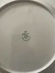 Vorschaubild 2 von Essteller Egeria Weiß Klassisch Blumenmuster 25cm Porzellan