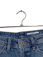 Vorschaubild 3 von EDC Jeansrock Damen Minirock Blau Gr. 32/XXS Baumwolle Freizeit