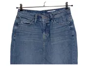 Vorschaubild 5 von EDC Jeansrock Damen Minirock Blau Gr. 32/XXS Baumwolle Freizeit