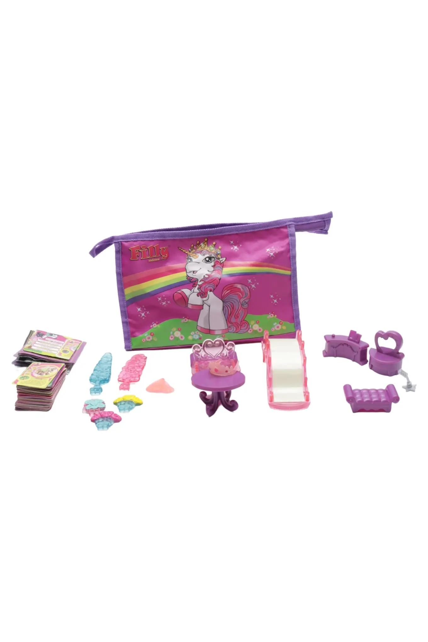 SIMBA TOYS Filly Einhorn Kulturbeutel Kinder Mehrfarbig Regenbogen Kosmetiktasche