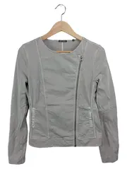 Vorschaubild 1 von MARC O POLO Damen Sweatjacke Grau Gr. 36/S Casual Reißverschluss Baumwolle