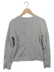 Vorschaubild 2 von MARC O POLO Damen Sweatjacke Grau Gr. 36/S Casual Reißverschluss Baumwolle