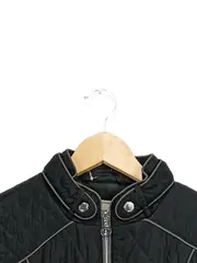 Vorschaubild 3 von Steppjacke Damen Gr. 40 Schwarz Casual Gesteppt Reißverschluss