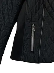 Vorschaubild 4 von Steppjacke Damen Gr. 40 Schwarz Casual Gesteppt Reißverschluss