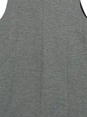 Vorschaubild 3 von Damen Freizeitkleid Ärmellos Grau Gr. XS Wolle Modern
