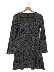 Vorschaubild 1 von Maystern Kleidermanufaktur Tunikakleid Damen Gr. 38 Grau Paisley