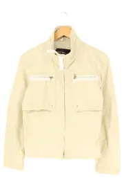 Vorschaubild 1 von Blouson Damen Jacke Gr. 36/S Beige Casual Preppy Übergangsjacke