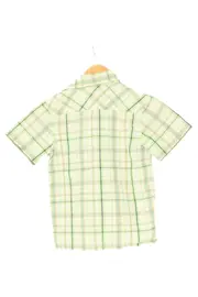 Vorschaubild 2 von Freizeithemd Kinder Gr. 128 Kariert Kurzarm Mehrfarbig Casual