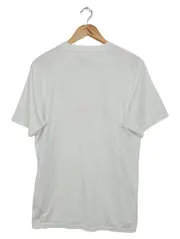 Vorschaubild 2 von Herren Fußball Trikot Weiß Gr. 50/L Sportlich Logo-Print CHECK24