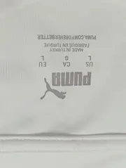 Vorschaubild 3 von Herren Fußball Trikot Weiß Gr. 50/L Sportlich Logo-Print CHECK24