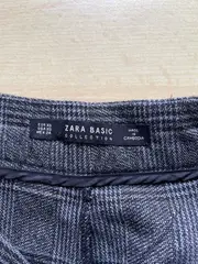 Vorschaubild 3 von Basic Anzughose Damen XS Grau Kariert Business Bundfalte