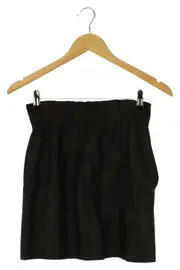Vorschaubild 1 von Minirock Damen 38 M Schwarz Lederoptik Klassisch Elegant