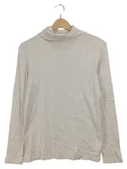 Vorschaubild 1 von Rollkragenpullover Damen Gr. 40 Beige Langarm Basic