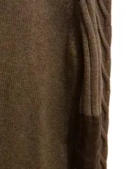 Vorschaubild 6 von Herren Strickpullover Zopfmuster Grau XL Casual Langarm